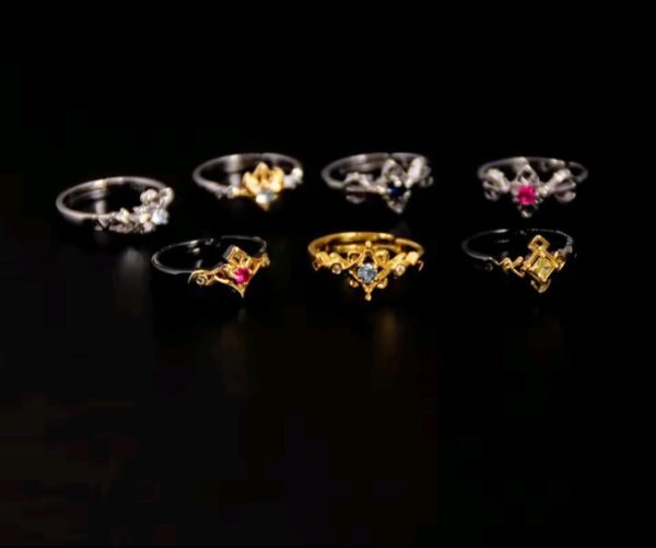 Ring/Cincin Genshin Impact Diluc Kazuha Zhongli Tartaglia Venti Ganyu Mona Scaramouche Kaeya Albedo Xiao Yae Miko - Image 2