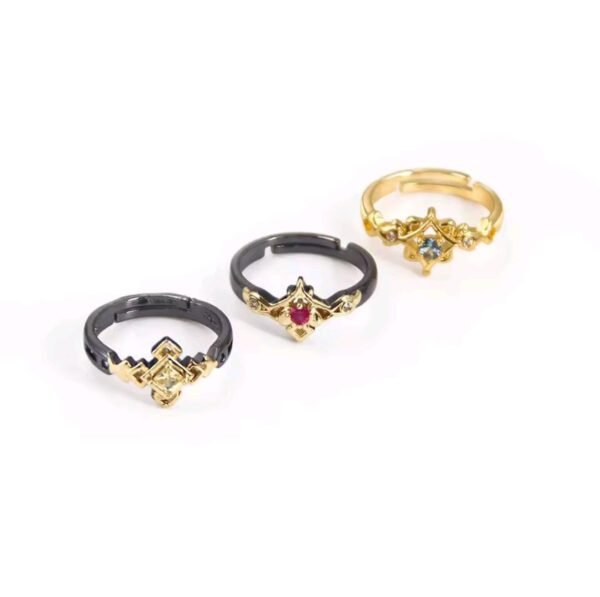 Ring/Cincin Genshin Impact Diluc Kazuha Zhongli Tartaglia Venti Ganyu Mona Scaramouche Kaeya Albedo Xiao Yae Miko - Image 3