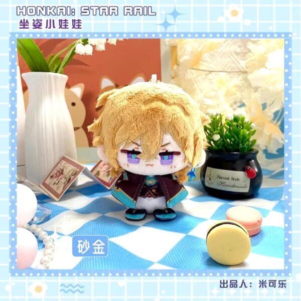 Honkai Star Rail Mini Doll 12 cm Aventurine Ratio Sunday Firefly Robin Sparkle Black Swan Acheron Sampo - Image 2
