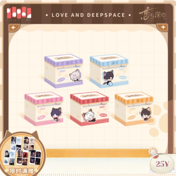 [LIMITED] Love and Deepspace "Your Cat Misses You" Series: Pull-out Notes