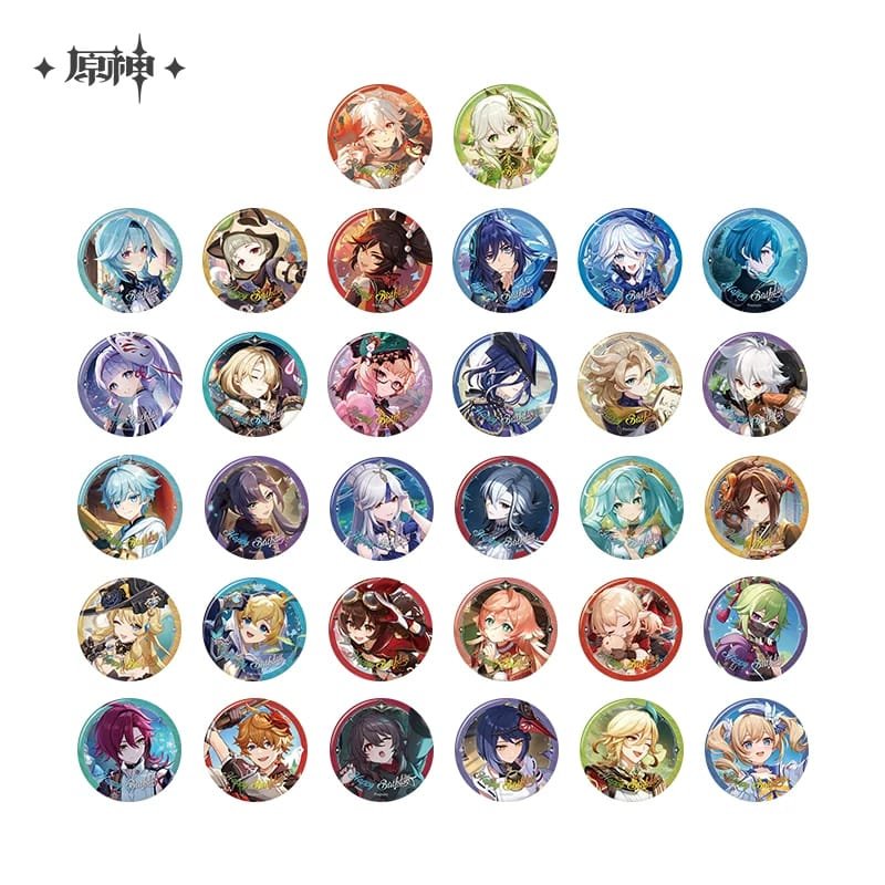 Genshin Impact Destined Day 2025: Badge 75mm Ver.2