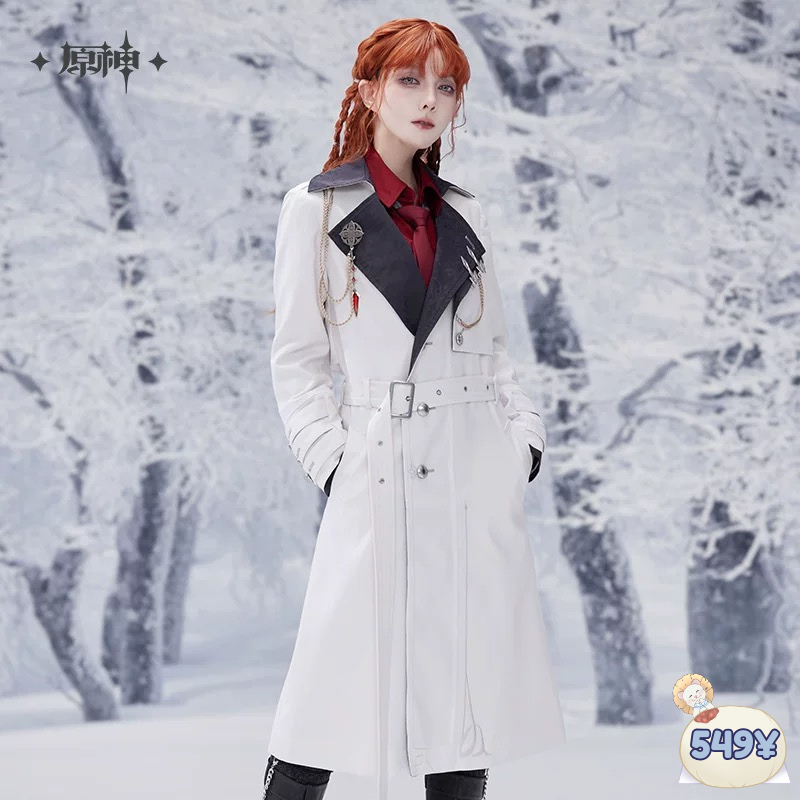 Genshin Impact Frost and Flame Series: Harbingers' Long Coat