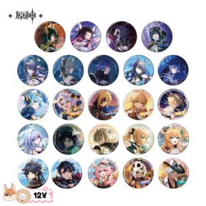 Genshin Impact Theme Series: Tinplate Badge