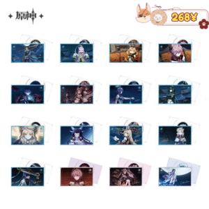 [WHOLE BOX] Genshin Impact Moonlit Ballad of the Night Series: Collectible Card Set