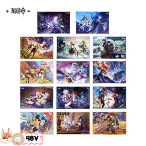 Genshin Impact Theme Series: Acrylic Shikishi