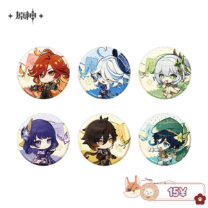 Genshin Impact Teyvat Expo Series: Q Ver Badge