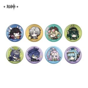 Genshin Impact Nod-Krai Q ver Series: Badge 58mm