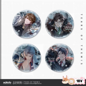 [LIMITED] Tears of Themis Judgment on The White Expanse Series: Tinplate Badge 75mm