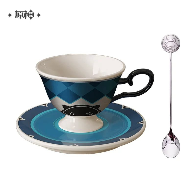 Genshin impact Magic Show Lynette Impression Series: Afternoon Tea Cup and Saucer Set