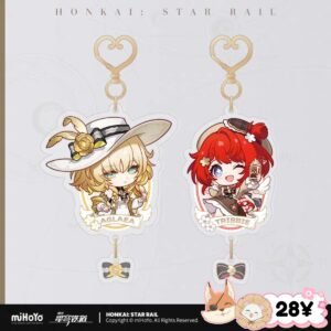 HSR Around The World Series: Q Version Acrylic Keychain