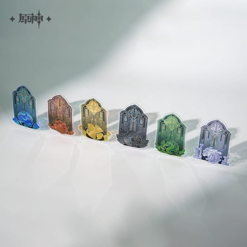 Genshin Impact Sumeru Akademiya Celebration Series: Transparent Card Bookmark Set