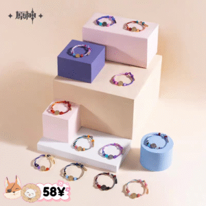 [LIMITED] Genshin Impact Character Impression Beaded Braided Bracelet