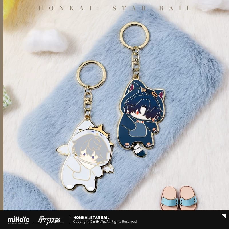 HSR Boys' Dormitory Series: Q Version Metal Keychain - Image 3