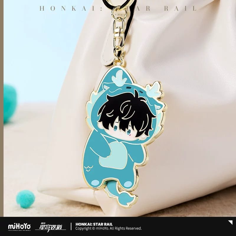 HSR Boys' Dormitory Series: Q Version Metal Keychain - Image 4