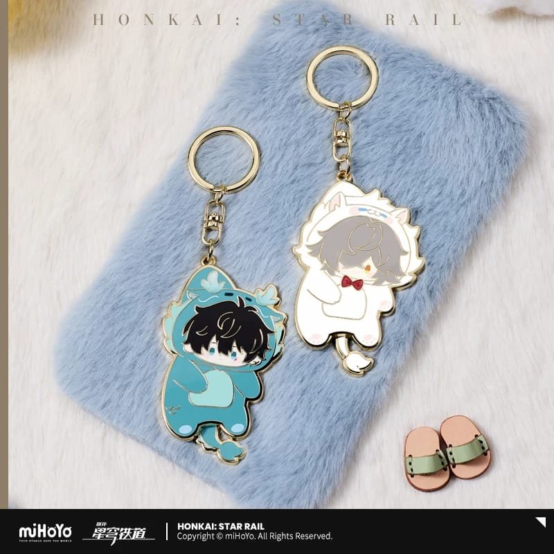 HSR Boys' Dormitory Series: Q Version Metal Keychain - Image 2