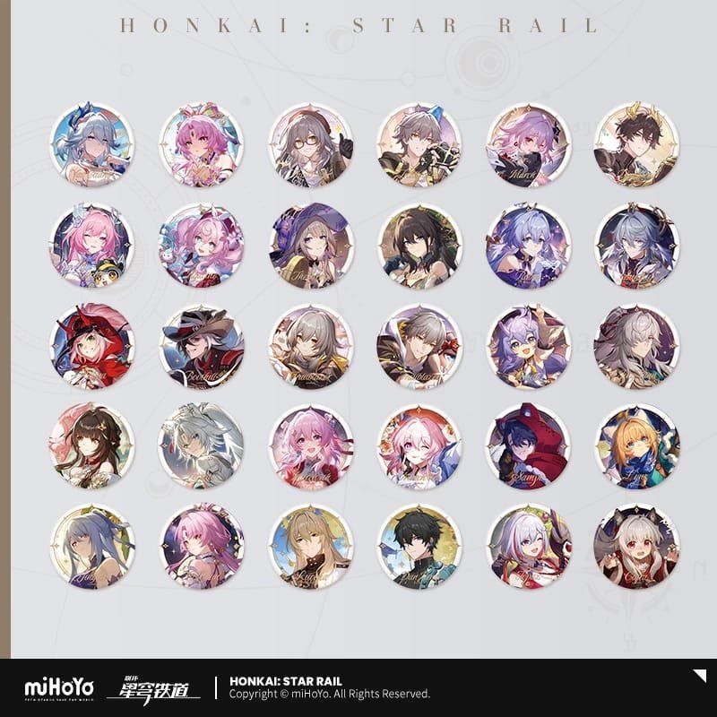 HSR Starry Sky Celebration Series: Tinplate Badge - Image 2