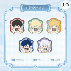 [LIMITED] Lovebrush Chronicles Serenade for Eternity Series: Q Ver. Metal Badge