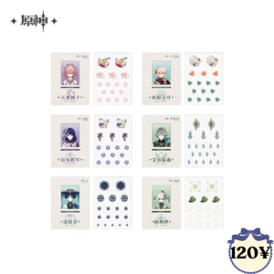 [WHOLE SET] Genshin Impact Theme: Acrylic Shaker