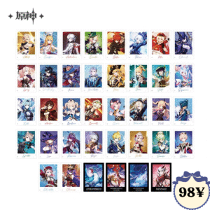 Genshin Impact Theme Series: Genshin Collection Card Mondstadt-Fontaine