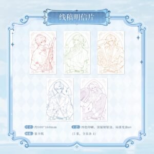 [SHARING] Lovebrush Chronicles Serenade for Eternity Series: Postcard Set