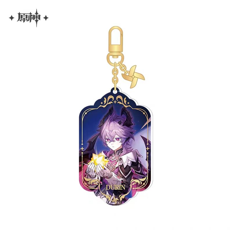 Genshin Impact A Nocturne of Far North Series: Acrylic Keychain - Image 2