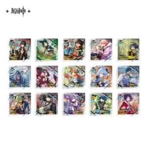 Genshin Impact Destined Day 2025 Pt. 2: Thick Acrylic Coasters