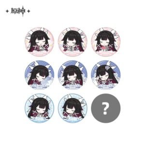[RANDOM] Genshin Impact Theme Series: Columbina Double Shiny Badge Blind Box (Single Box)