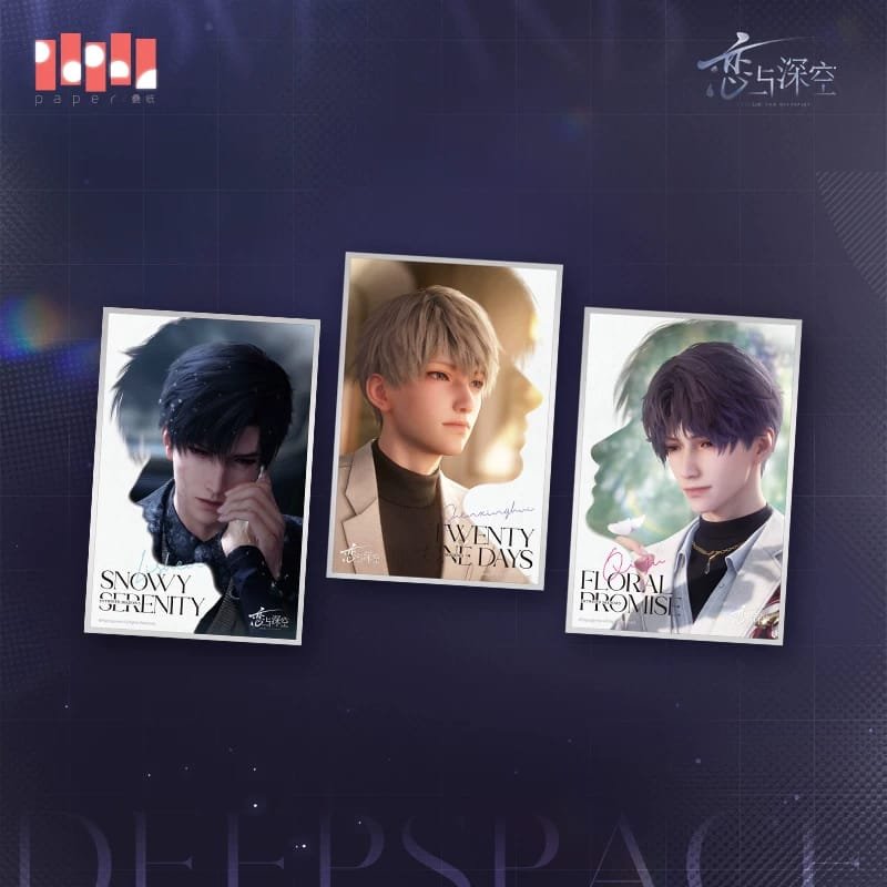 Love and Deepspace Entwined Shadow Series: Shikishi