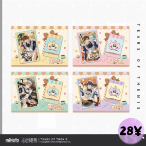 [LIMITED] Tears of Themis "Love at Azukisan's Cafe" Series: Small Card & Decorative Card Film Set
