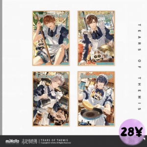 [LIMITED] Tears of Themis "Love at Azukisan's Cafe" Series: Decorative Shikishi