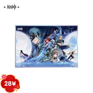 Genshin Impact A Traveler on Winter Night Series: Shikishi