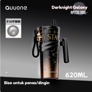 [UNOFFICIAL] QuuOne Love and Deepspace Xavier Darknight-Inspired Tumbler (620ml)