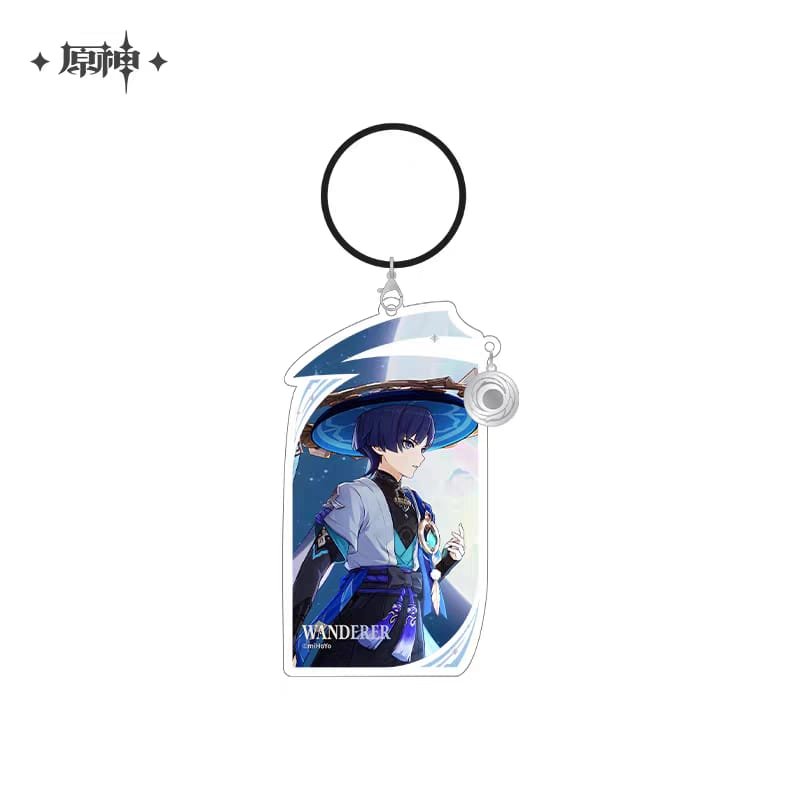 Genshin Impact A Traveler on Winter Night Series: Acrylic Keychain - Image 2