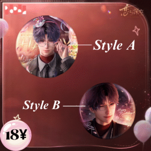 [LIMITED] Rafayel Birthday 2026 Merchandise: Tinplate Badge 75mm