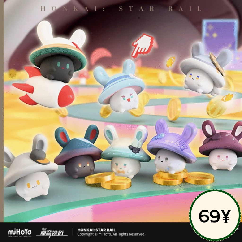 [SINGLE BOX] Honkai Star Rail Rabbit Mushroom Series: Mini Figure – Fa ...
