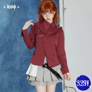 [LIMITED] Genshin Impact Tartaglia Theme Impression Series: Flowing Ribbon Long-Sleeved Shirt