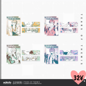 [LIMITED] Tears of Themis Valentine's Day Series: Retro Style Color Block Collectible Cards