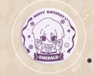 [#THRFafaFuwa] Official Badge Emerald Birthday 2024