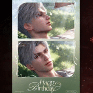 [#THRFafaFuwa] Love and Deepspace Sylus Birthday 2025 Invitation Photocard