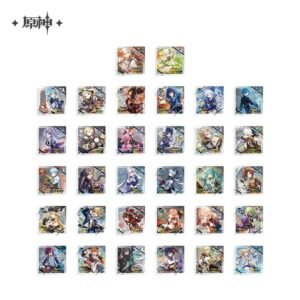 Genshin Impact Destined Day 2025 Pt. 2: Thick Acrylic Coasters