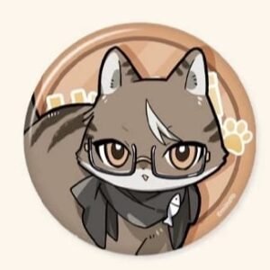 [#THRFafaFuwa] Honkai Star Rail Badge Meow Welt