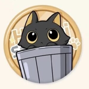 [#THRFafaFuwa] Honkai Star Rail Badge Meow Trailblaze Male