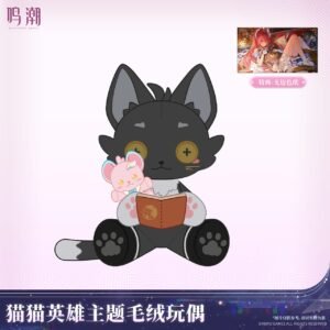 Wuthering Waves Cat Hero Themed Plush Doll