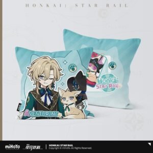 [#THRFafaFuwa] Honkai Star Rail Pillow Cover Miao Series: Aventurine