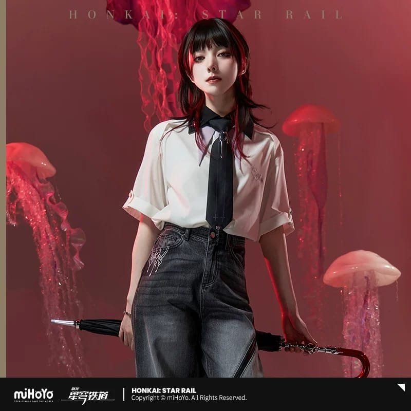 Honkai Star Rail Evernight Theme Impression Series: Short-Sleeve Shirt - Image 3