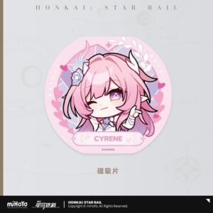 Honkai Star Rail Cyrene Themed Magnetic Clip