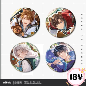 [LIMITED] Tears of Themis Fur-ever Schoolmate Series: Tinplate Badge