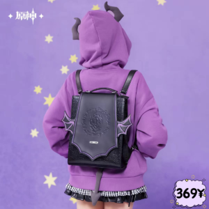 Genshin Impact Durin Impression Theme Apprarel Series: PU Leather Backpack