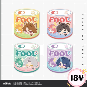 [LIMITED] Tears of Themis Fur-ever Schoolmate Series: Q Version Shape Tin Badge