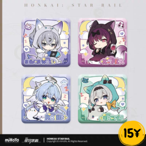 Honkai Star Rail Girls' Dormitory Series Q Version: Square Badge